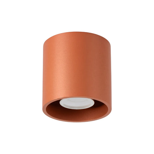 Sollux Lighting Plafondlamp ORBIS 1 rode oker - 10x10x10cm