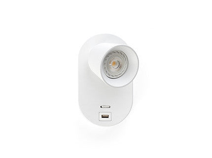 Faro CORB - Geïntegreerde LED Wall Spotlight Wandlamp Wit