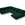 Cosmopolitan Design Panoramische hoekbank links Vienna 7-zits, flueel, zwart - 235x330x95cm