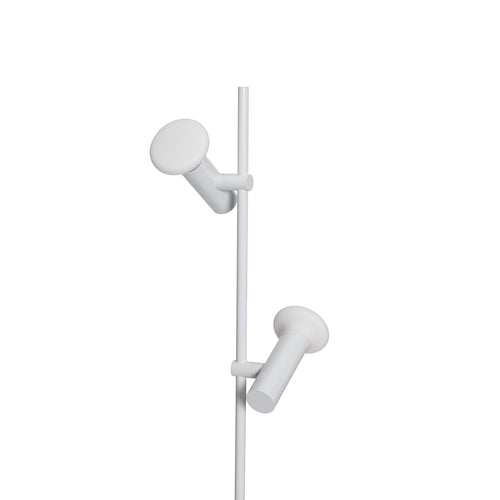 Hübsch vloerlamp Set - glas/ijzer - 18x20xh160cm