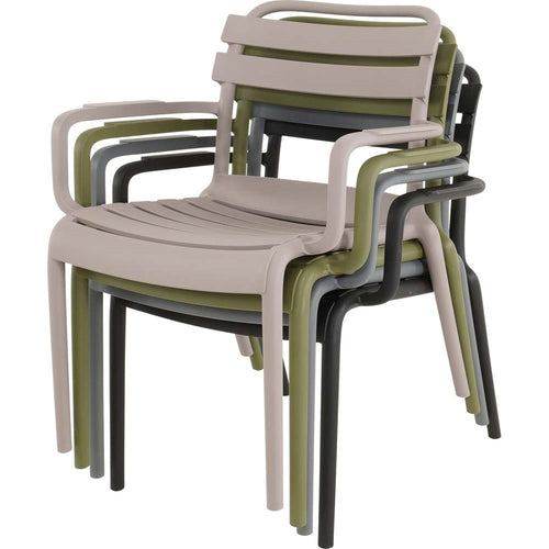 Lesli Living bistrostoel Torvi - taupe - 65x69,5x76cm