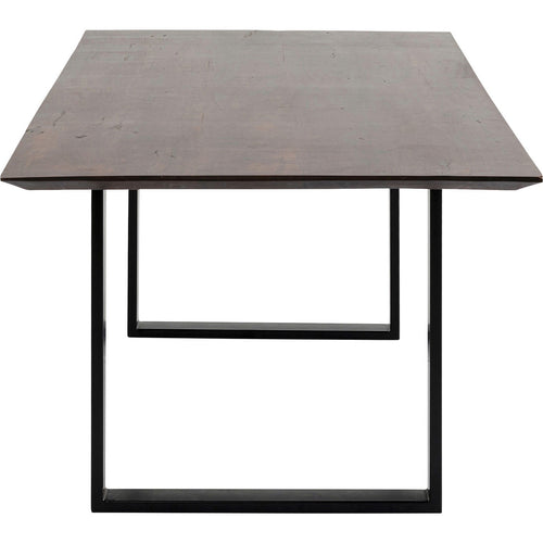 Kare Design Eettafel Symphony 180x90cm walnoot zwart - vtwonen shop