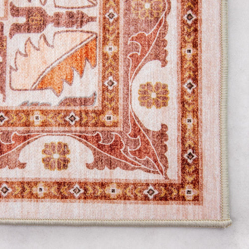 Interieur05 Vintage vloerkleed Medina Roest/Oranje