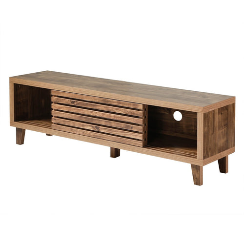 Calicosy - LIAM TV-meubel - Donker hout - 140x35x45 cm