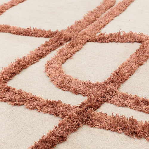 Vloerkleed MOMO Rugs Matrix Infiinity Copper 160x230 cm - vtwonen shop