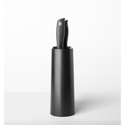 Brabantia Tasty+ Messenblok plus 5 messen - Dark Grey