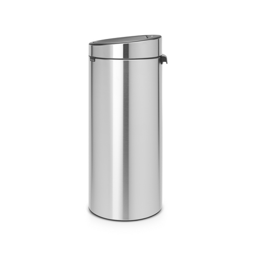Brabantia Touch Bin New afvalemmer, 30 liter, kunststof binnenemmer - Matt Steel