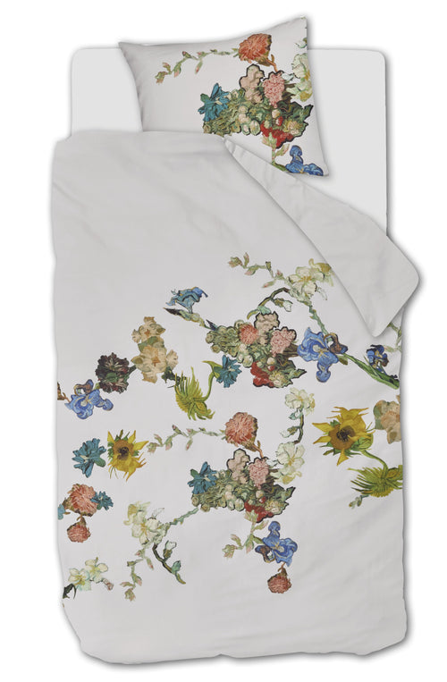 Beddinghouse x Van Gogh Museum  Guirlande des Fleurs - 140 x 200/220 cm - Zand