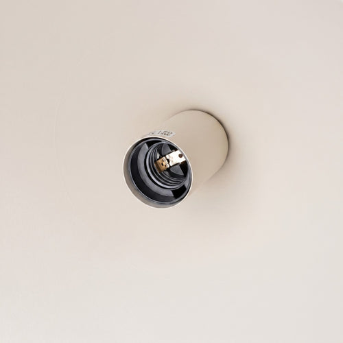 Sollux Lighting Hanglamp NOX 40 beige - 40x40x135cm