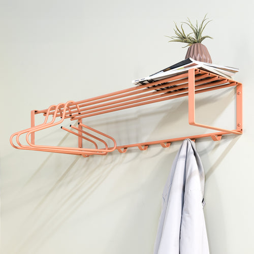 Spinder Design kapstok Rex 2 XL (100 Cm) - Clay Terra - 7 haken - vtwonen shop