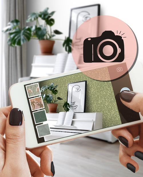 ESTAhome behang bloemetjes groen - 50 x 900 cm - 131210 - vtwonen shop