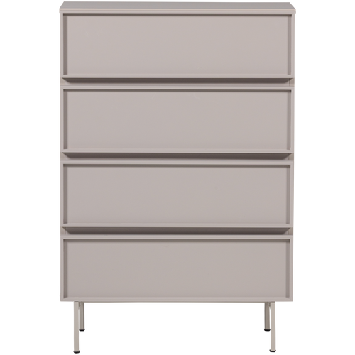 WOOOD ladekast 4 lades Tours - Melamine/MDF - Zand - 102x70x42 - vtwonen shop