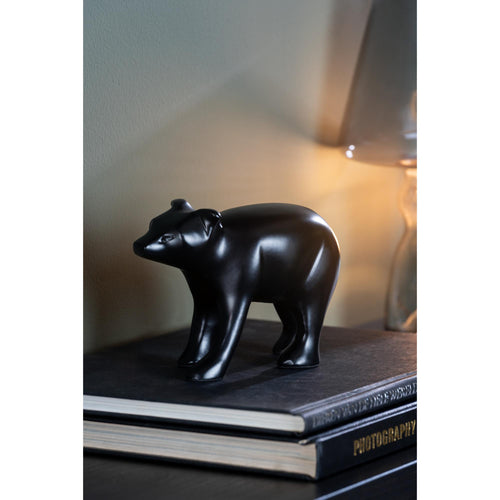 Present Time ornament Bear - zwart - 15x7x10.5cm - vtwonen shop