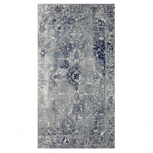 Lola&Moi vloerkleed Deep Blue - blauw -80x150cm - vtwonen shop