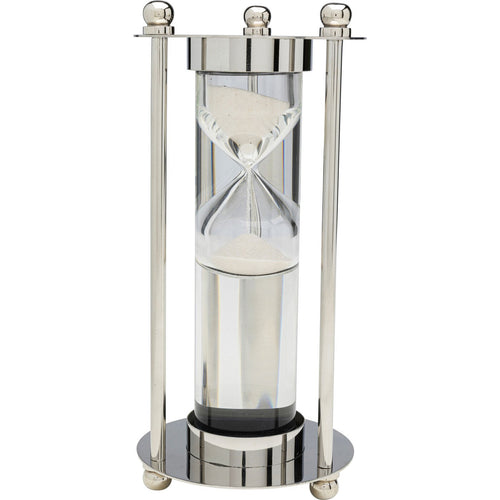 Kare Design Zandloper Tempo zilver