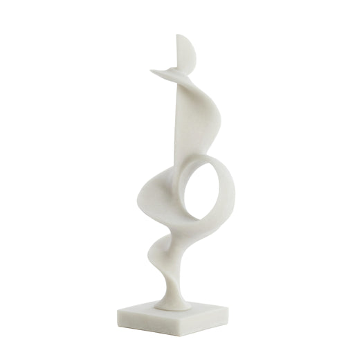 Light & Living ornament Vurot - wit - 28x20x70cm