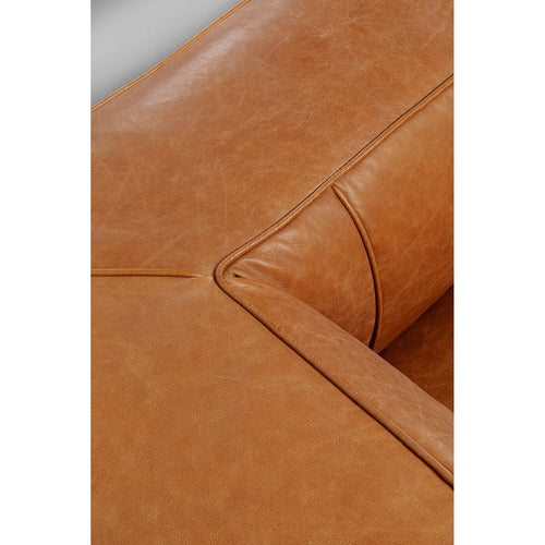 Kare Design Sofa Cubetto 3-Zits lichtbruin