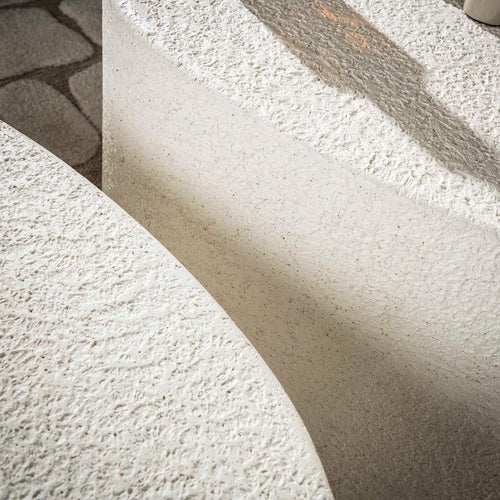 Giga Meubel Salontafel Stone Driehoekig - Marmer - Set van 2 - vtwonen shop