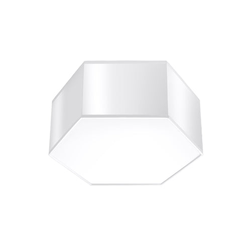 Sollux Lighting Plafondlamp SUNDE 13 wit - 30,5x26,5x13,5cm