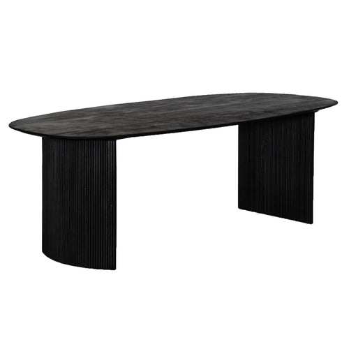 Giga Meubel Eettafel Feline - Deens Ovaal - Mangohout - 200cm