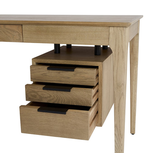 Calicosy - JASPER Bureau - Donker hout - 76x140x68 cm
