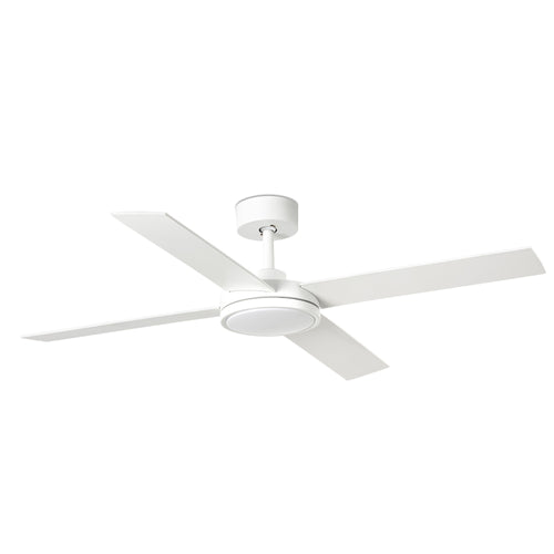 Faro SAINT Grote led-witte DC-plafondventilator met 6 snelheden