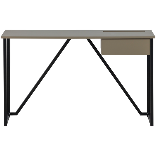 WOOOD bureau New Julius - Grenen - Mud - 75x126x53 - vtwonen shop