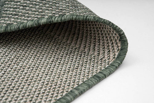 Buiten vloerkleed Boa - Groen/Wit - dubbelzijdig - EVA Interior - 160 x 230 cm - vtwonen shop