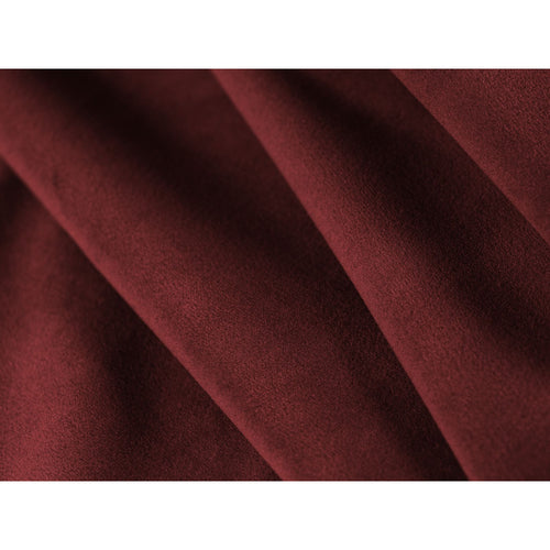 Cosmopolitan Design - Modulaire panoramische hoekbank links Cortina 7-zits, flueel rood - 282x376x70cm