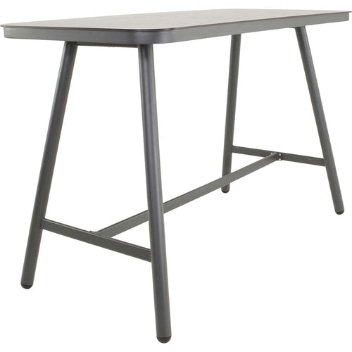 Lesli Living tuintafel Milazzo - antraciet - 150x75x100cm