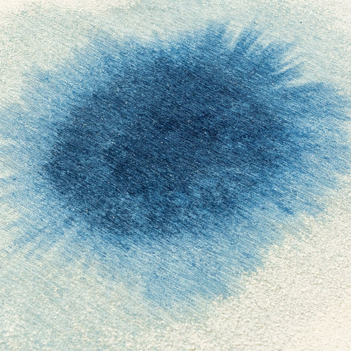 Ecorugs vloerkleed Dream In Blue - blauw - 240x240cm
