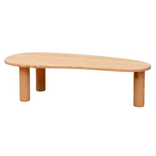 Naan Furniture Salontafel Tramadiu - Ongelakt massief hout - 130 cm - vtwonen shop