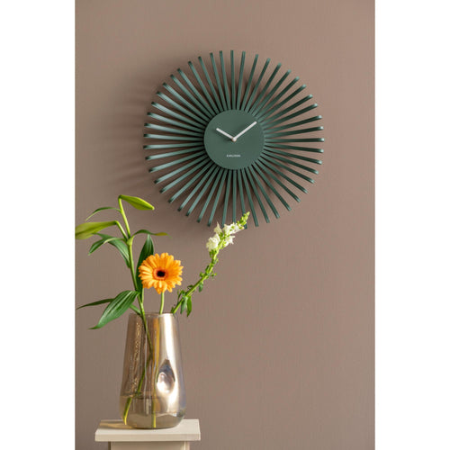 Karlsson wandklok Polo - groen - Ø48cm - vtwonen shop