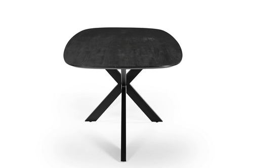 Giga Meubel Eettafel Jordan - Deens Ovaal - Mangohout - 160cm