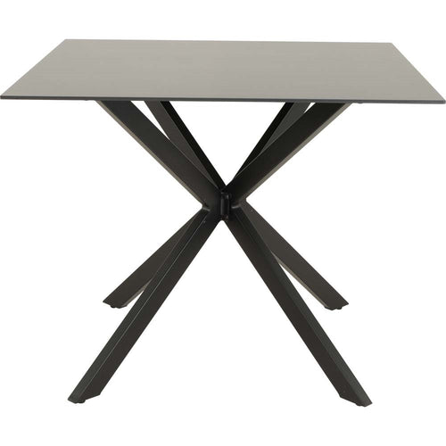 Lesli Living tuintafel Crest - zwart - 90x90x73cm