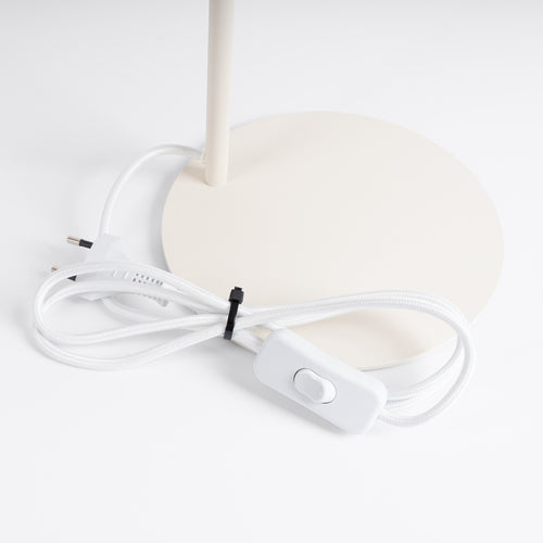 Sollux Lighting Tafellamp NOX beige - 18x18x35cm