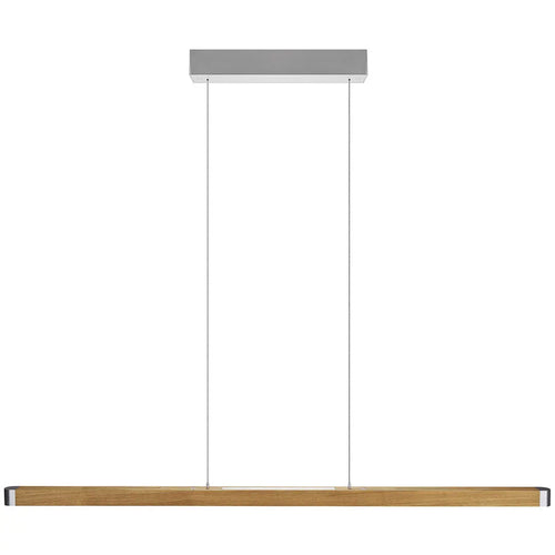 Herzblut hanglamp Novelie - 2 lichts - 130  x  150   cm - mat-chroom - vtwonen shop