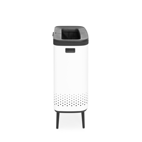 Brabantia Bo Wasbox Hi, 2 x 45 liter, kunststof deksel - White