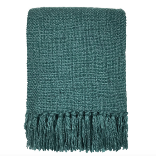 Malagoon plaid Lake - zeegroen - 125x150cm