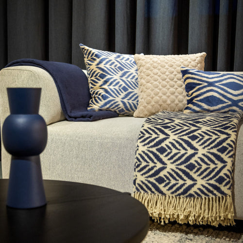 ALEXA | sierkussen 45x45 cm | Insignia Blue | blauw | Hoii | met duurzame kussenvulling