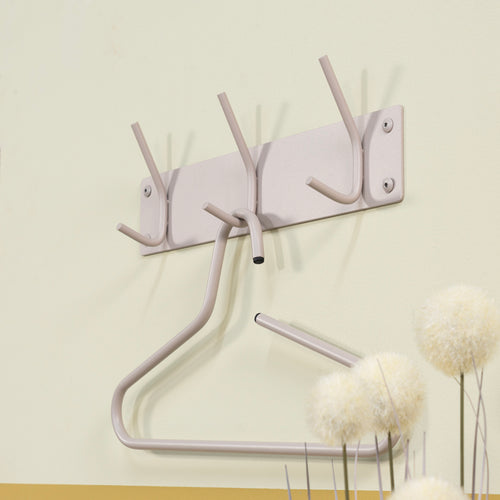 Spinder Design kapstok Fusion 3 - Silky Taupe - 3 haken - vtwonen shop