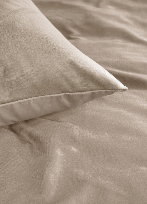 Ambiante Dekbedovertrek Velvety - 140 x 200/220 cm - Zand