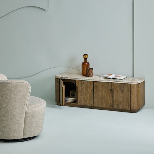 Signature - BUREN TV-meubel - Beige - 48x146x42 cm