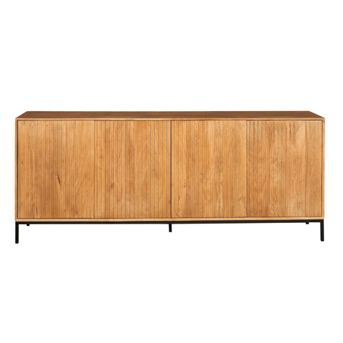 StarFurn Dressoir Madison - Naturel Hout - 210x45x85cm - vtwonen shop