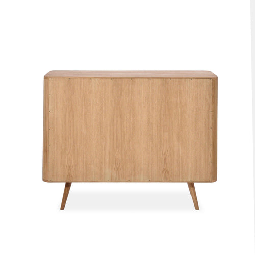 Gazzda Ena Drawer Eikenhouten Ladekast - Naturel / Wit
