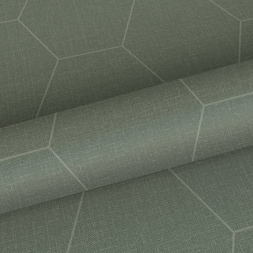 Walls4You behang hexagon groen grijs - 53 cm x 10.05 m - 935345 - vtwonen shop