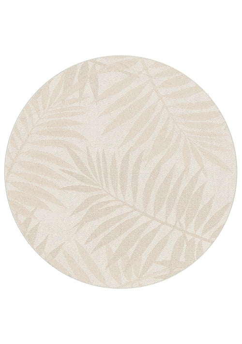 Garden Impressions Naturalis buitenkleed - Ø160 cm  - desert zand - vtwonen shop