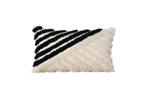 Rebellenclub Kussen Napa - Zwart/Wit - vtwonen shop