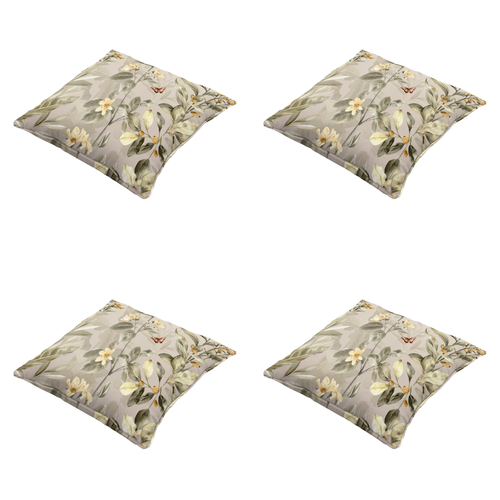 Madison sierkussen Elisa - multikleur - 50x50x10cm - set van 4