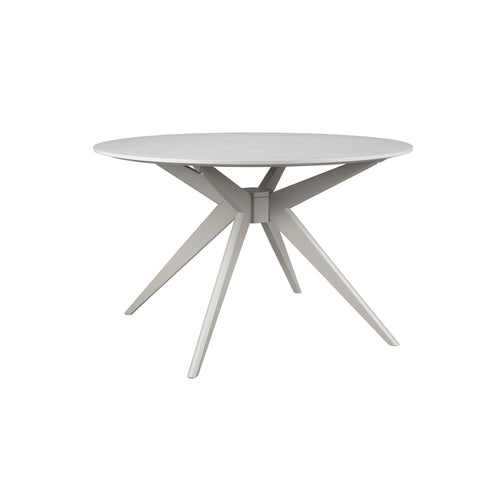 Housecraft Living Zeme Eetkamerstafel Rond 122 cm Hout Beige - vtwonen shop